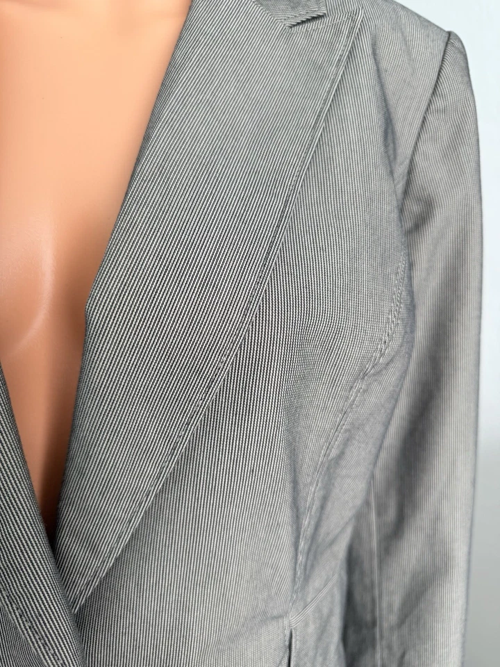 Женский однобортный блейзер Grace Elements угольно-черный размер 12 - Изображение 4 из 4