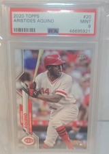 2020 Topps - Aristides Aquino #20 Batting (RC)