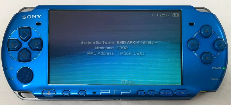 PSP 3000 Vibrant Blue / New Battery / Charger / Region Free !!! - Image 4 of 4