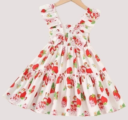 Strawberry X Adorable Girl's Spring Dress For Easter, Parties Size 5 yr - Picture 1 of 4