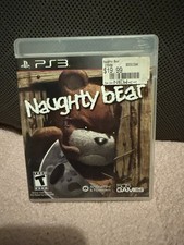 Naughty Bear PlayStation 3 PS3 Complete CIB Game Case Manual VG Disc Tested