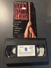 Rare Man on a String VHS Keith Carradine & Jack Warden - Former Rental