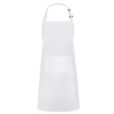 White Chef Apron for Men Women Adults Adjustable Kitchen Cooking with Pockets