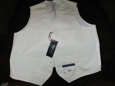 Tommy Hilfiger WHITE Men's TH Flex Bradley Vest Size Medium -New W Tags