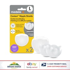 Large 24mm Contact Nipple Shields for Breastfeeding Difficulties  Comfort