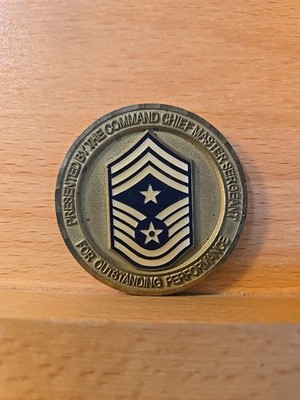 Command Chief Master Sergeant 16th Special Operations Air Force Challenge Coin
