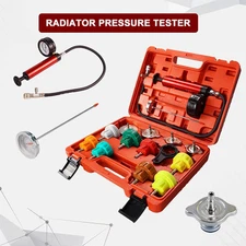 Car Radiator Pump Pressure Leak Tester Kit Cool System Pressure Leak Tester Tool