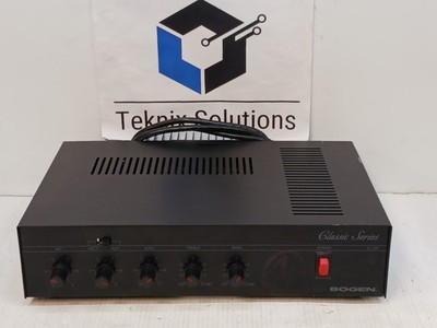 Bogen Model C-100 Classic Series 100W Public Address Amplifier TESTED WORKS