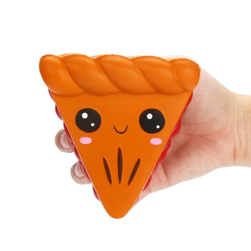 Triangle Pizza Shaped Squeezing Langsam steigendes Spielzeug Stress Entlasten - 第 11/12 張圖片