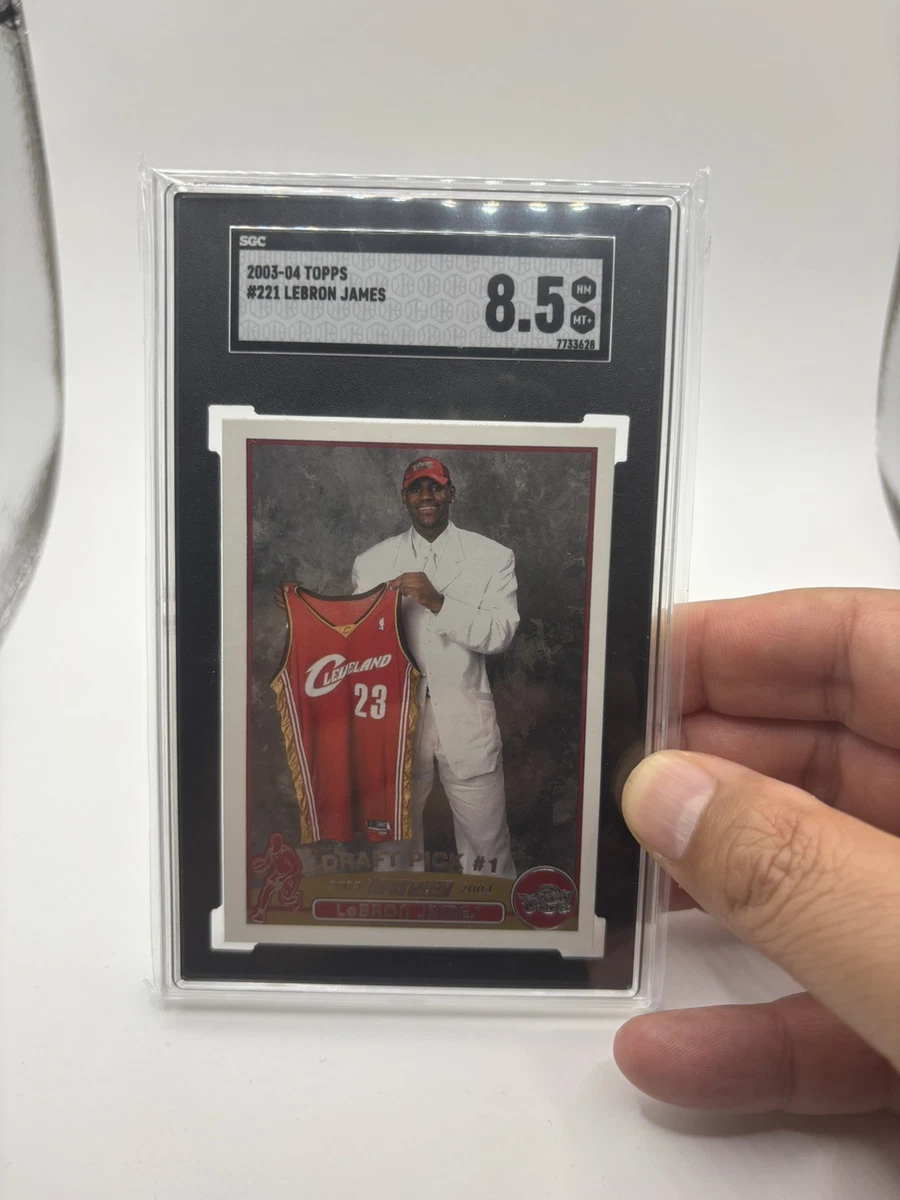 LeBron James 8.5 Graded Basketball Rookie Sports Trading Cards