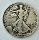 1940 No MINT mark WALKING LIBERTY SILVER HALF DOLLAR