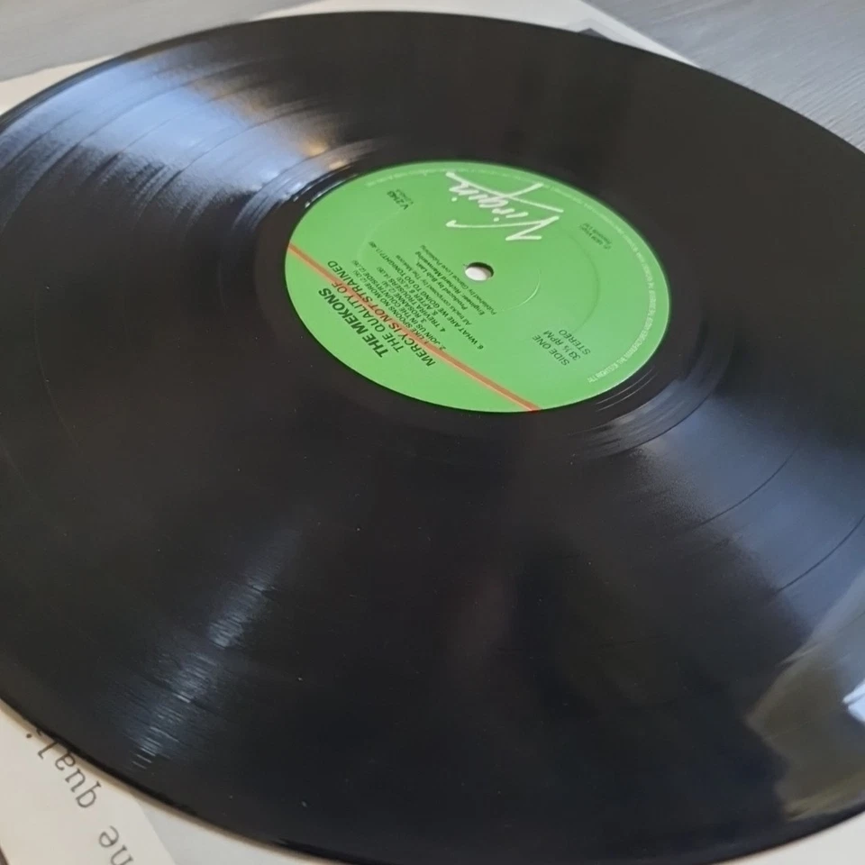 THE MEKONS The Quality Of Mercy Is Strnen VIRGIN 1979 UK 1ST PRESSING LP V2143 - Image 3 of 4
