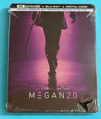 M3GAN 2.0 (4K UHD + Blu-ray 2025, STEELBOOK) MEGAN 2.0 NEW (Minor Dent)