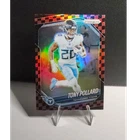 2025 Panini Prizm Football Black and Red Checker Tony Pollard #232