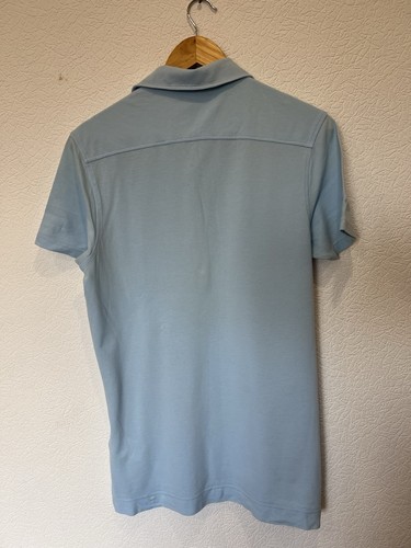Orlebar Brown Polo Shirt Blue Mens Large Classic Medium - Picture 5 of 5