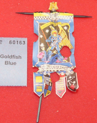 Ultramarines Standartenträger Banner Umbau 1990er Games Workshop Warhammer40k