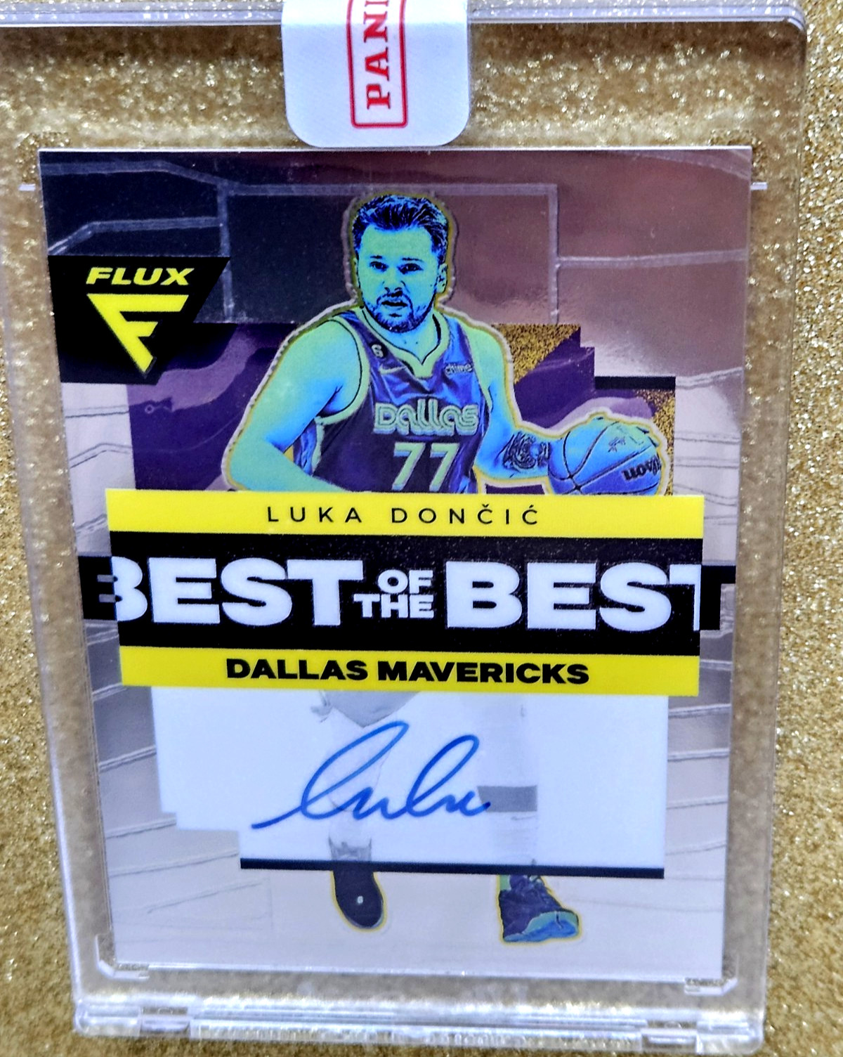 2022-23 Panini Flux Luka Doncic #BBS-LKD Best Of The Best Signatures Auto SEALED view 4