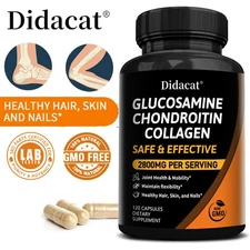 Glucosamine Chondroitin Capsules - Supports joint health and mobility