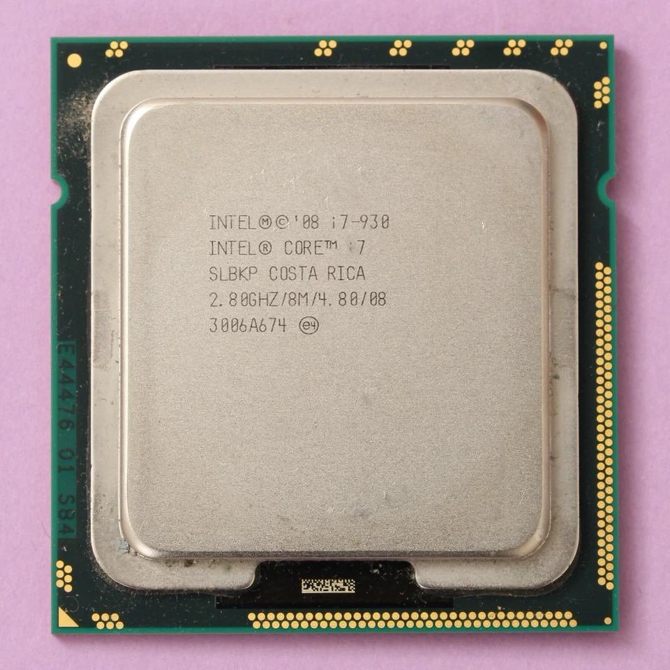 Intel Core i7 1st Gen i7-930 Quad Core CPU 2.8Ghz 8MB LGA1366 Bloomfield SLBKP - Image 2 of 3