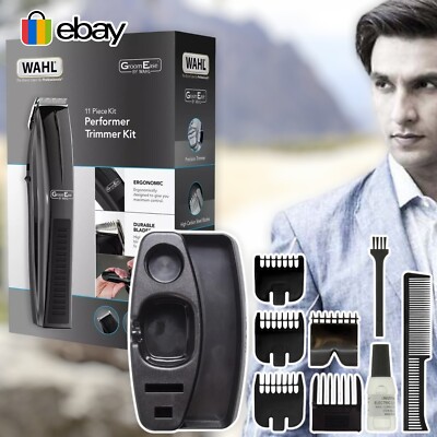 Wahl GroomEase 10 Stück 100 Serie Haarschneidemaschine Kit schwarz 79233-917