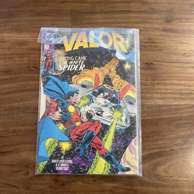 Valor #3 - Jan 1993   DC Comics Along Came A White Spider
