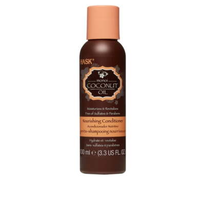 Hask Monoi Coconut Oil Nourishing Conditioner 3.3 fl oz Travel Size