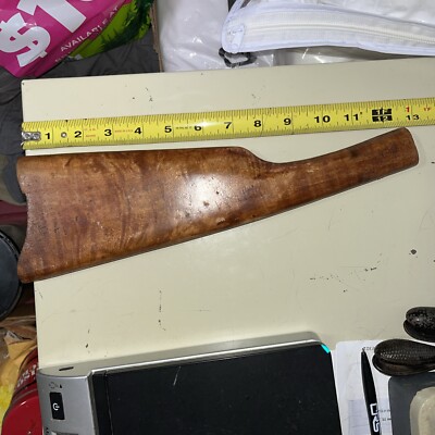 Fancy Small Caliber Stock Good Condition Not Fitted Or Final Finished See Pics