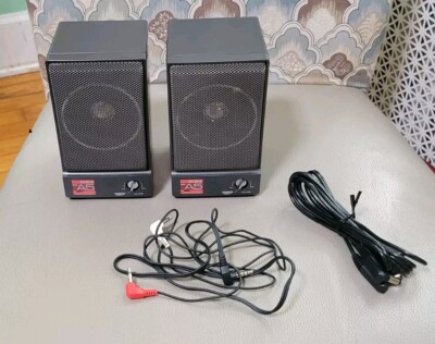 AIWA SC-A5 Set of two Black Acoustic Suspension System/ Power