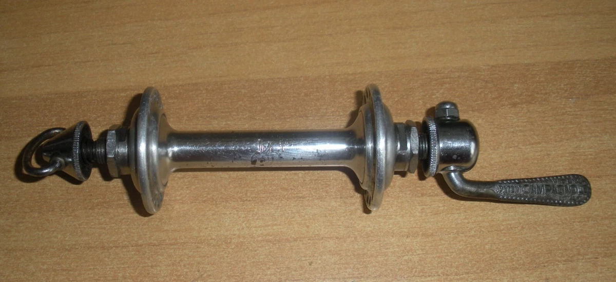 Moyeu Avant Campagnolo C-Record Pour Vélo De Course Vintage - Années 80