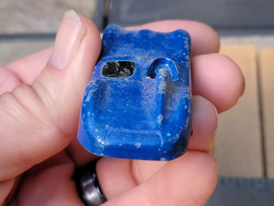 Coche Tootsietoy B Vintage Jaguar azul Chicago 3" Foto 3 de 4