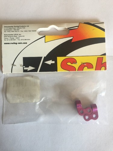 Schumacher Racing Alloy Top Link Mount For Mi-3 U3133 MEGA REDUCTION! - Picture 3 of 4