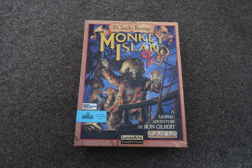 LeChuck's Revenge Monkey Island 2 By LucasArts ~ Original Boxed Amiga Game VGC - Afbeelding 2 van 8