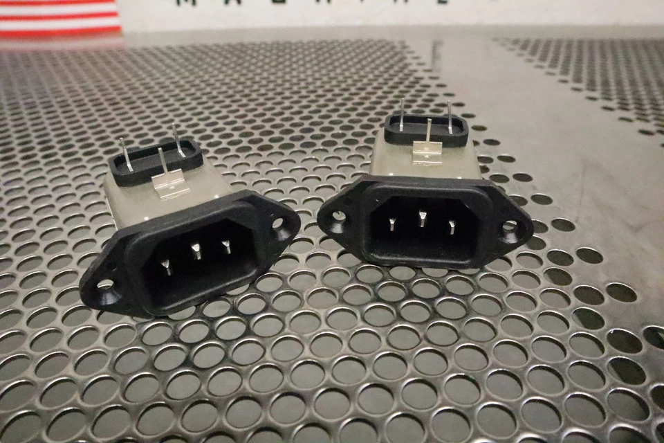 Corcom 6EEAP Power Entry Modules 6A 120/250V 50/60Hz New Old Stock (Lot of 2) - Image 3 of 4