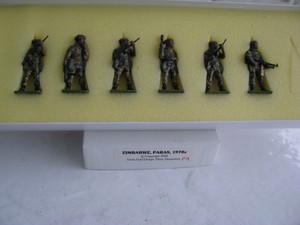 toy soldier- Zimbabwe Paratroopers- 1970's