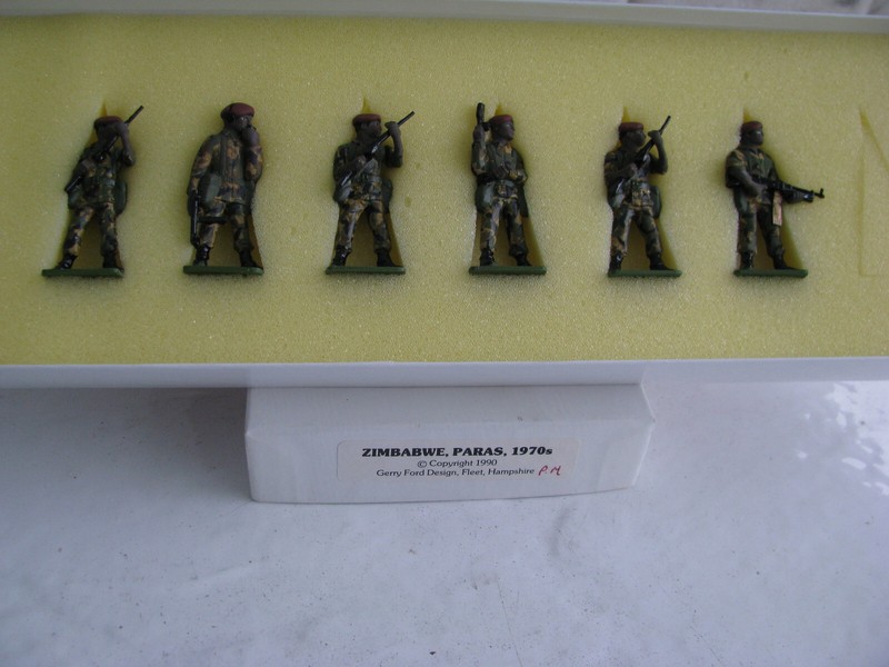 toy soldier- Zimbabwe Paratroopers- 1970's