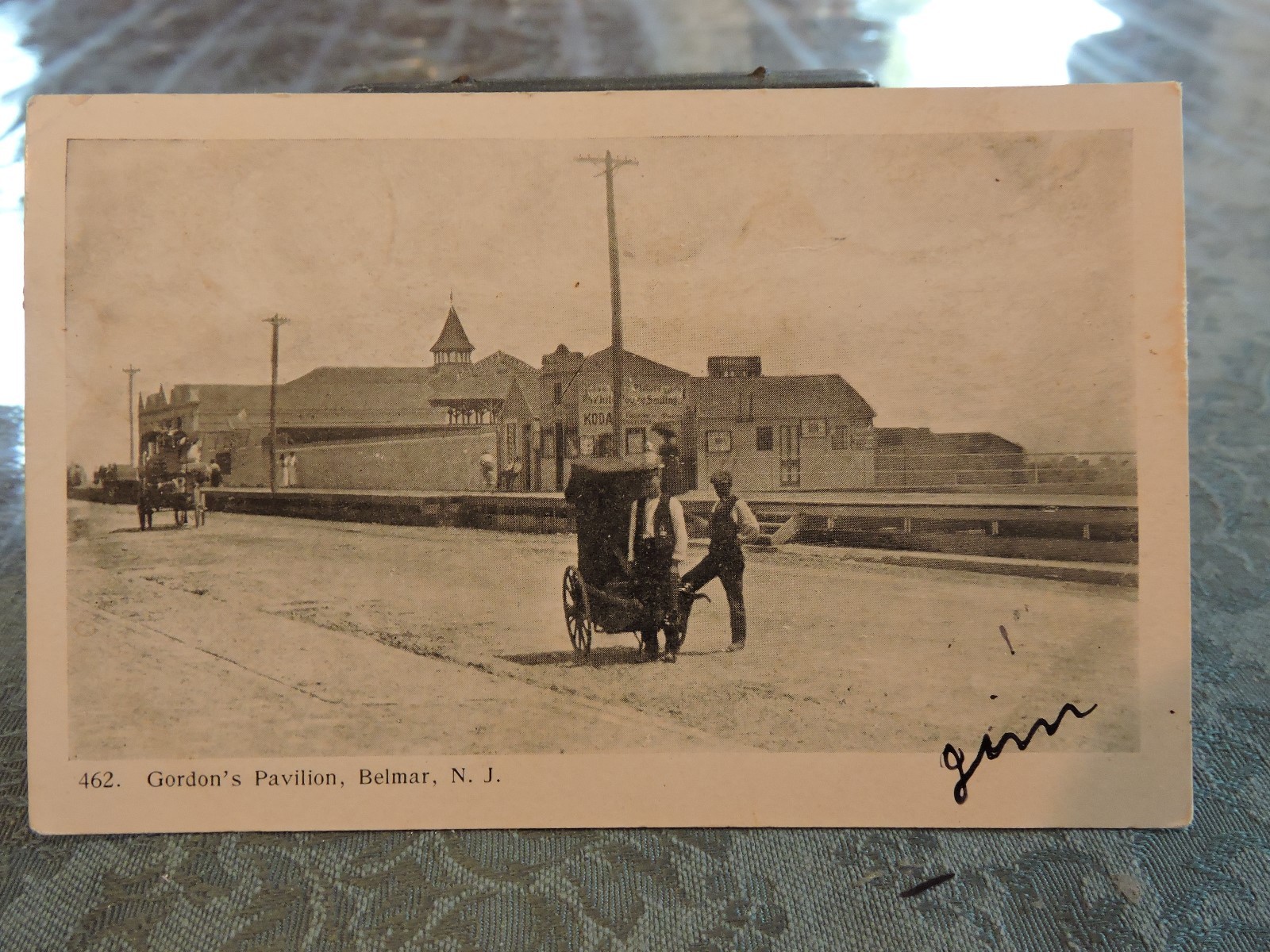 1907 Gordon's Pavilion KODAK Shop Belmar New Jersey Shore Monmouth NJ