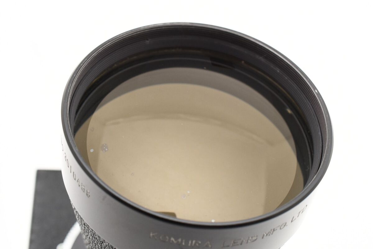 Komura 400mm f8 Large Format Telephoto Lens Copal No.1 Komura 400mm f8 Large Format Telephoto Lens Copal No.1