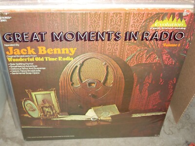 JACK BENNY great moments in radio vol 1 ( spoken ) SEALED NEW
