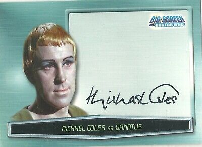 Doctor Who Strictly Ink Autograph Card A10 Michael Coles as ...