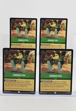 Disney Lorcana Emerald Coil 120/204 Archazia's Island 4 Cards UC