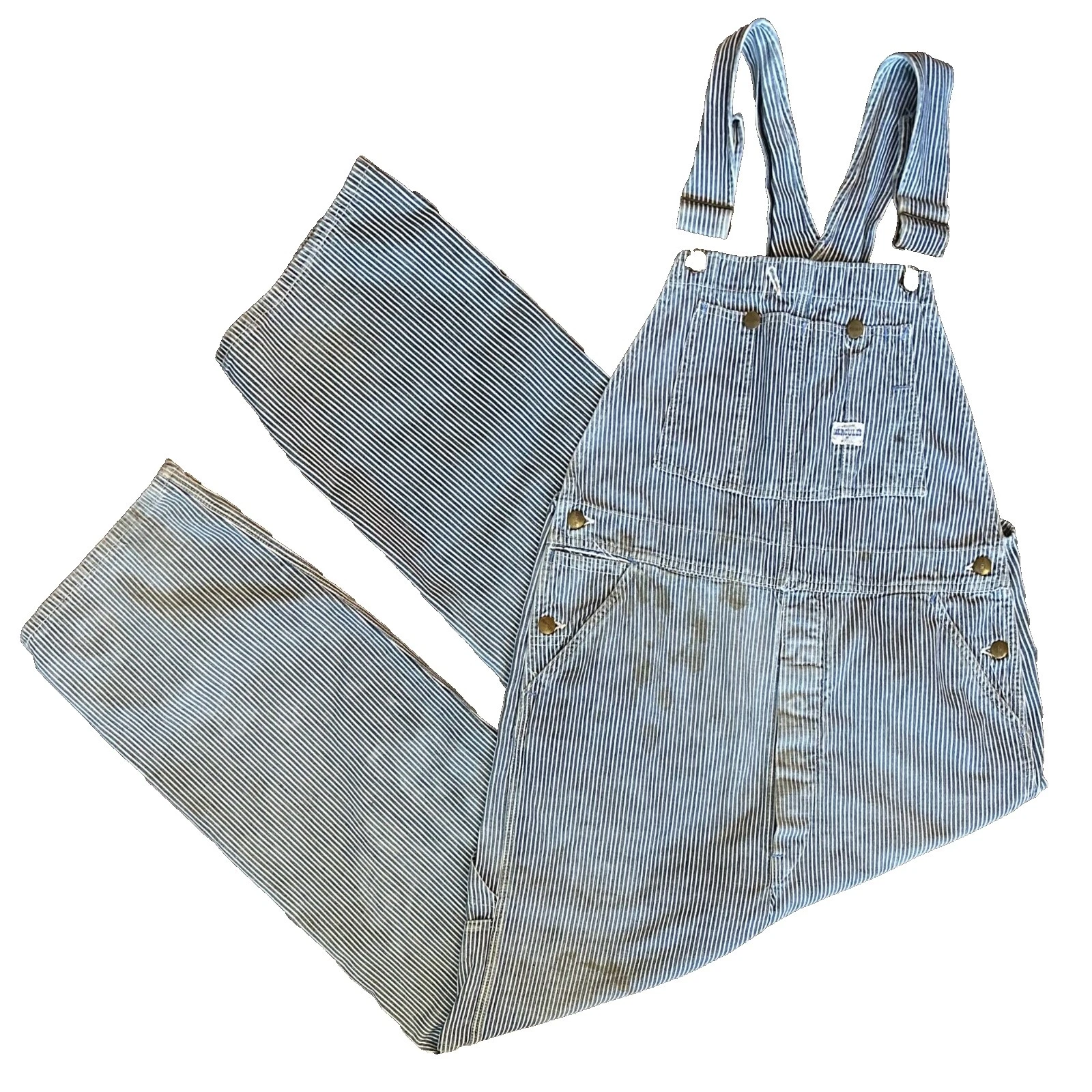 Denim 1950s Vintage Pants for Men