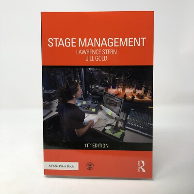Stage Management 11th Edition by Lawrence Stern Paperback  Great condition!