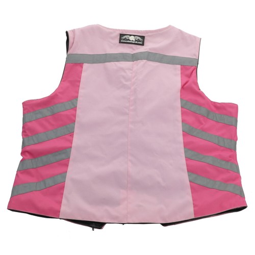 Missing Link Reversible Vest Pink/Black 3X - Picture 3 of 8