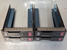 LOT OF 4 HP 651314-001 HP Tray Caddy 3.5" G8 / G9 for DL360 DL380 ML350
