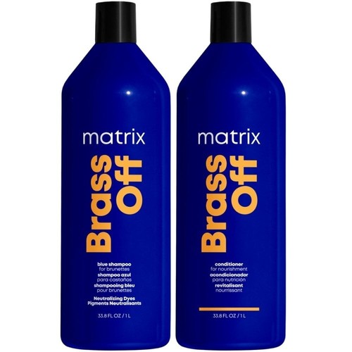 Matrix Total Results Brass Off Color Obsessed Shampoo & Conditioner