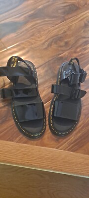 ⁠Dr. Martens Vegan Gryphon Gladiator Sandals Black Size 11 Men’s EUC!!! Dr. Doc Martens Men main image 4