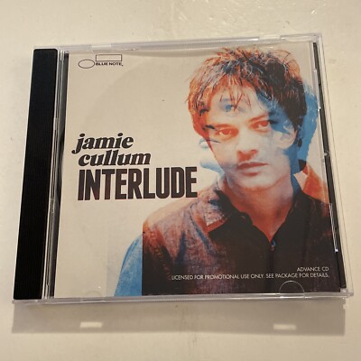 B1 JAMIE CULLUM INTERLUDE CD 2014 Advance Promo Album Blue Note Island Rare