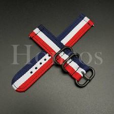 18 20 22 MM Nylon Canvas Watch Band Strap Quick Release Fits for Timex Bl/R/W US