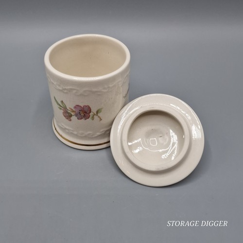 Vintage Fortnum & Mason Crown Devon Piccadilly Porcelain Apothecary Jar with Lid - Picture 5 of 10