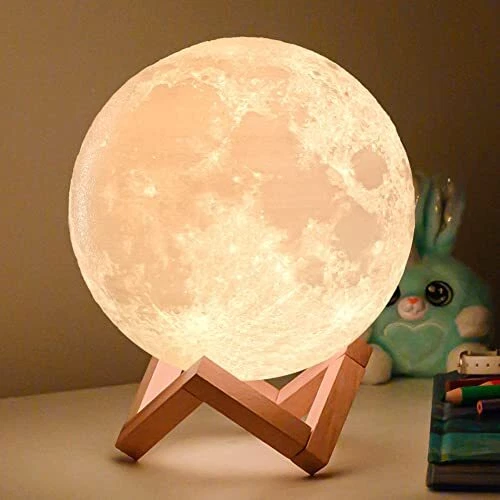 Glowing moon sale light